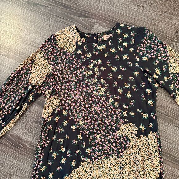 Kachel Anthropologie Joanna Floral Midi Dress - Picture 2 of 10